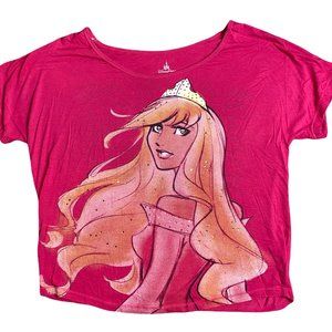 Disney Aurora Sleeping Beauty Princess Pink Blouse